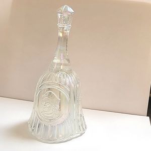 FENTON Vintage Bell, "Discovery of America 1492-1992"  Tornasol White Color